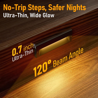 STLA10 6 unidades 6W Luces LED de paso exteriores de bajo voltaje de 10.6", 12V-24V 5CCT 1800K/2700K/3000K/4000K/.Luces LED integradas de aluminio para cubierta Luces de paisaje
