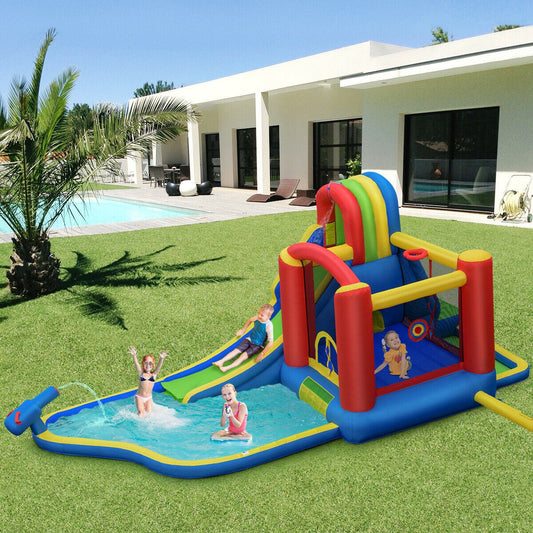 Inflatable Kid Bounce House Castle with Blower - Tampa Home & Garden Store