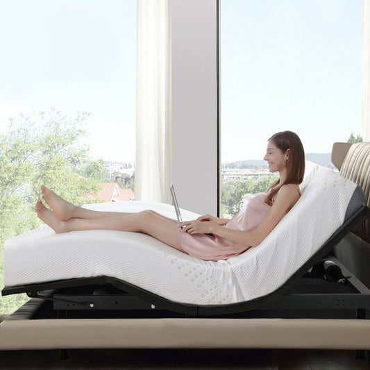 Queen Size Adjustable Bed Base Frame with Wireless Remote Control - Tampa Home & Garden Store