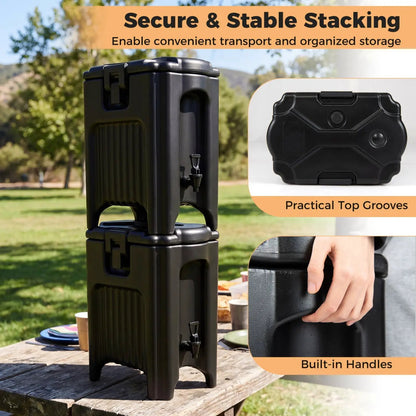 4.4 Gallons Insulated Beverage Dispenser Faucet