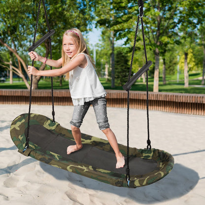 Saucer Tree Swing Surf Kids Outdoor Adjustable