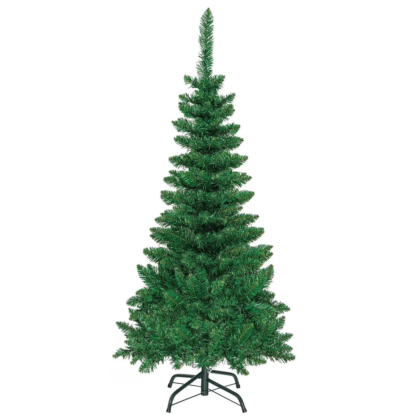 4.5 Ft Pre-Lit Premium Hinged Fir Pencil Tree
