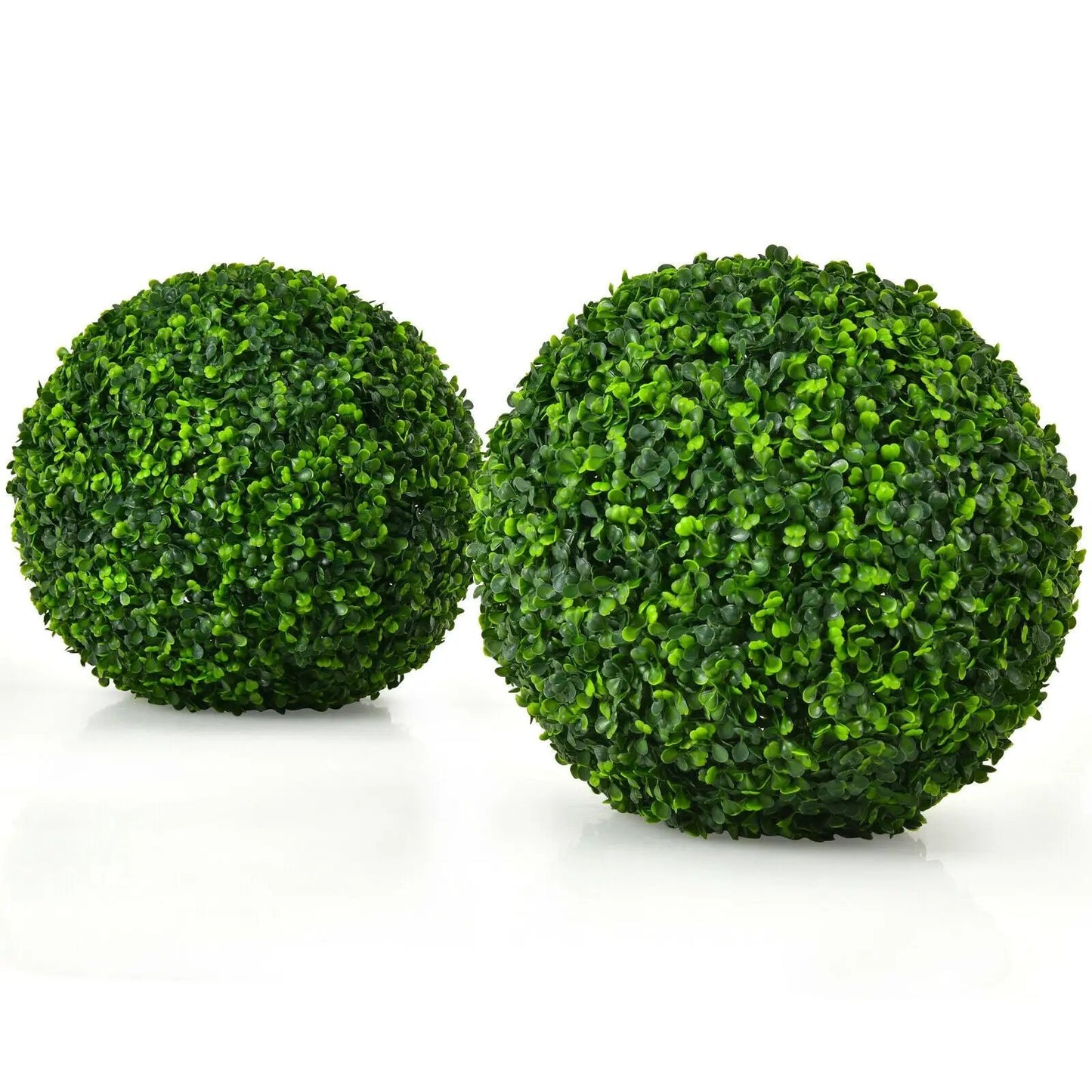 Boxwood Topiary Ball Trees Set and Outdoor Decor