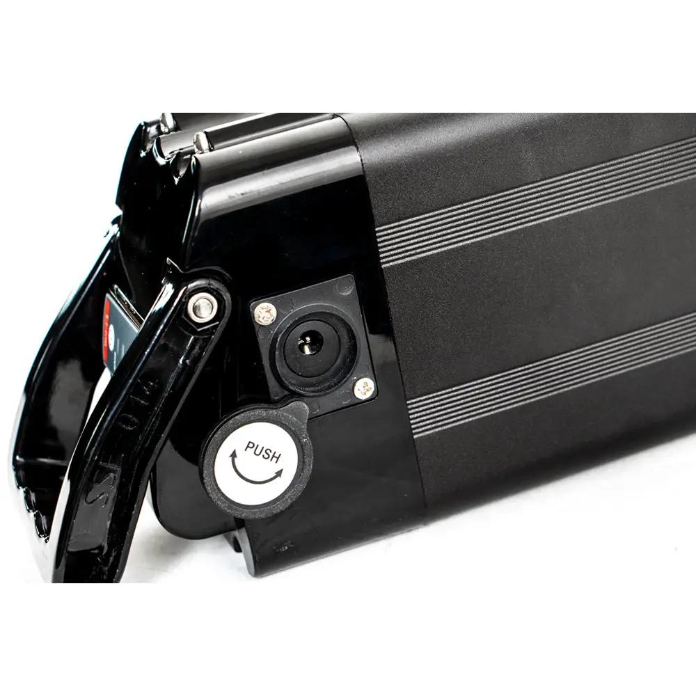 EUNORAU Seat Tube Battery black plastic pack with push cap on Tampa Home & Garden Store