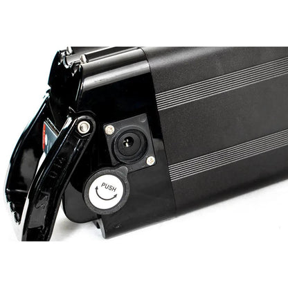 EUNORAU Seat Tube Battery black plastic pack with push cap on Tampa Home & Garden Store