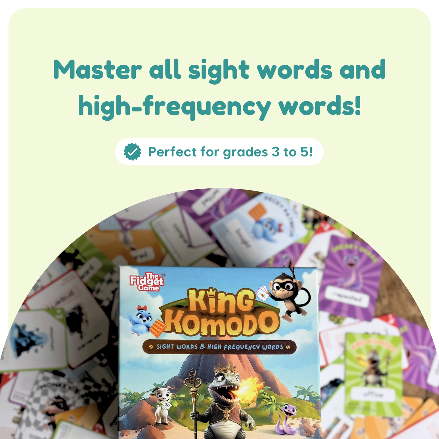 King Komodo educational toy by The Fidget Games; colorful box art on Tampa Home & Garden Store