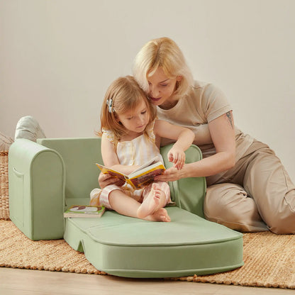 Tiny Land GentleSnug Kid Chair mint green play sofa by Tiny Land INC on Tampa Home & Garden Store