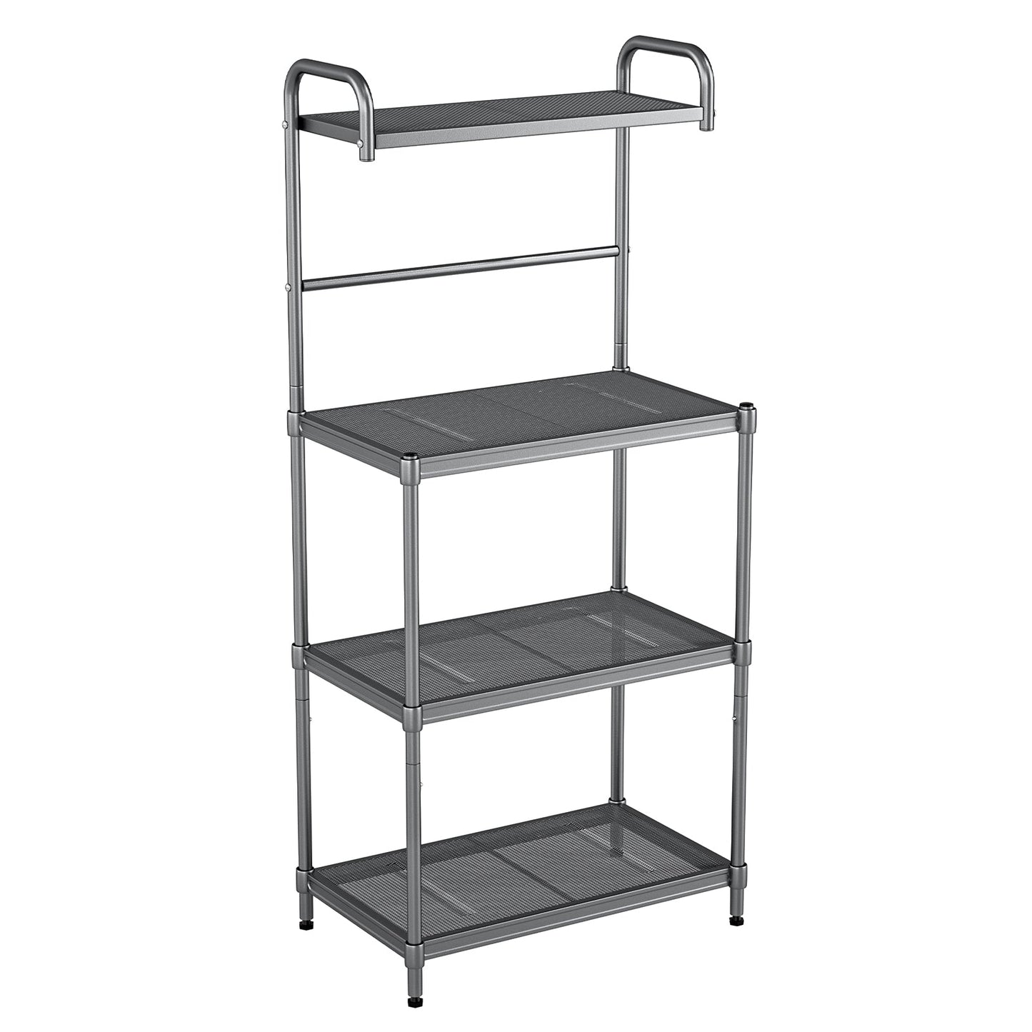 Estantería de panadero de 4 niveles Estante de almacenamiento de cocina Organizador