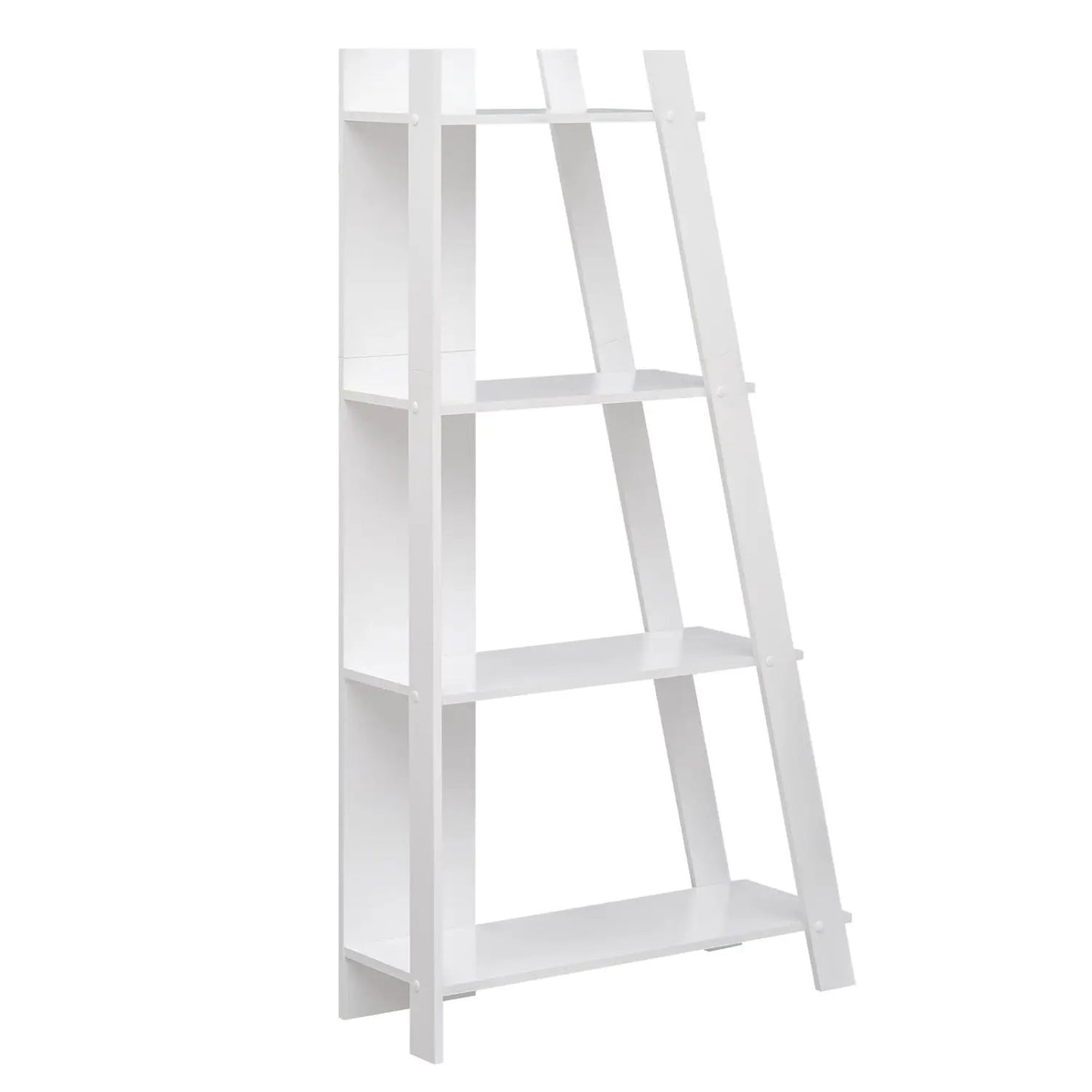 4 Tier Wooden Bookshelf Display for Small Space