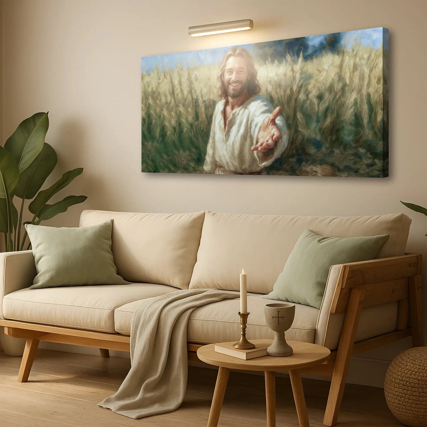 Savior's Invitation Faith Wall Art III Canvas