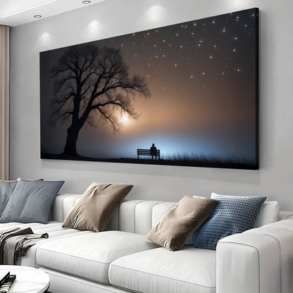Modern Nature Scenery Canvas Wall Art