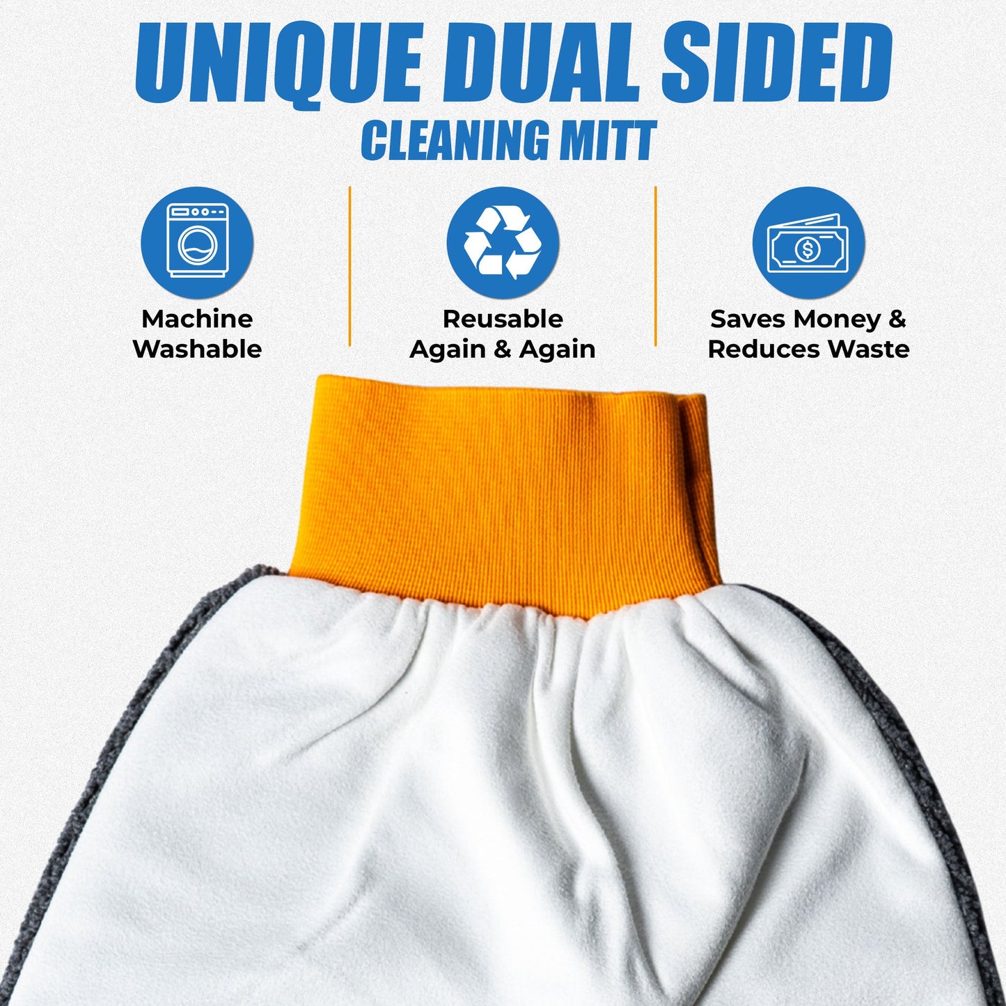 Flipper 2-in-1 Microfiber Aquarium Cleaning Mitt