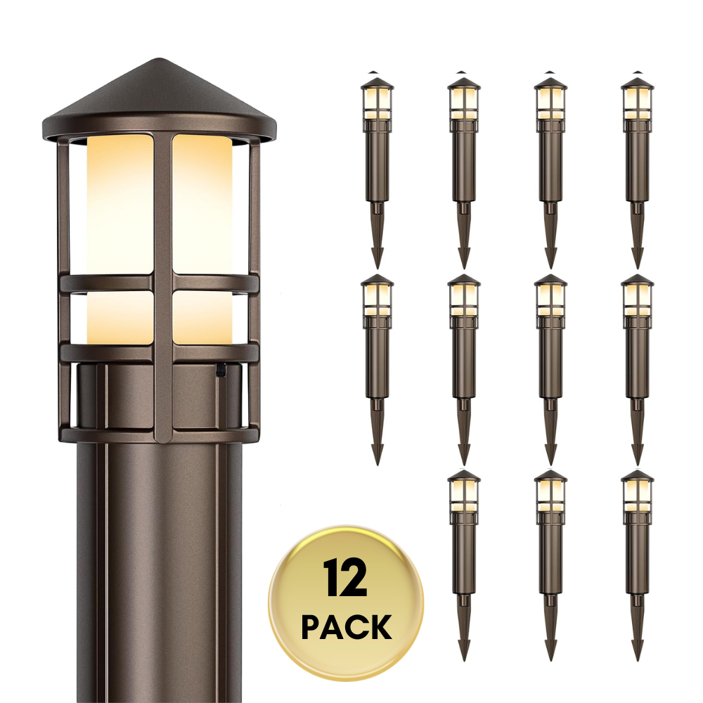 ALP53 path light low-voltage 3W 12V bronze Kings Outdoor Lighting pathway light 12-pack on Tampa Home & Garden Store