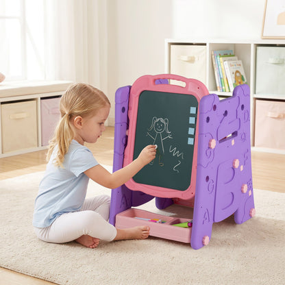 Art Easel Four in One Double Sided Magnetic Board