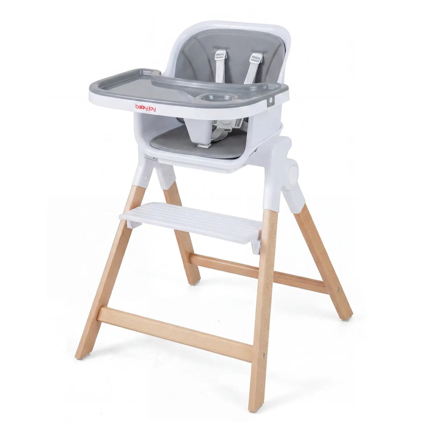 4 in 1 Convertible High Chair Adjustable Tray