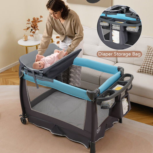 4-in-1 Convertible Portable Baby Play - Tampa Home & Garden Store