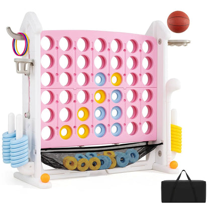 4 in 1 Adjustable Height Connect Game Carry Bag
