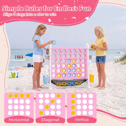 4 in 1 Adjustable Height Connect Game Carry Bag