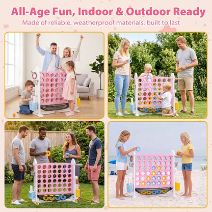 4 in 1 Adjustable Height Connect Game Carry Bag