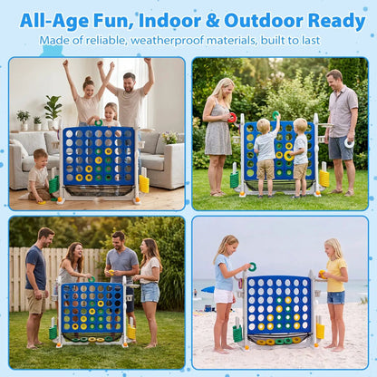 4 in 1 Adjustable Height Connect Game Carry Bag