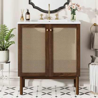 Bathroom Vanity Cabinet With Soft Close Doors