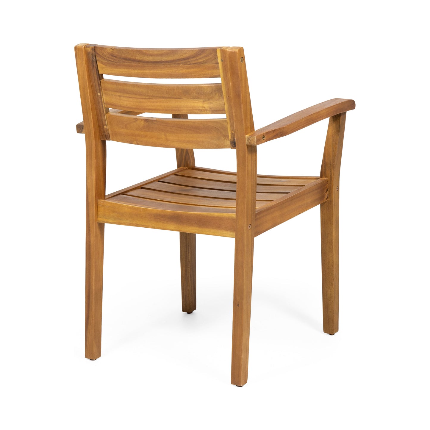 Stamford Dining Chair acacia wood outdoor armchair HouseOfZazla on Tampa Home & Garden Store
