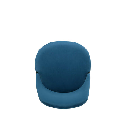 Kara dining chair blue upholstered seat with solid beech wood frame on Tampa Home & Garden Store
