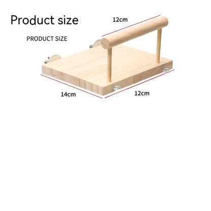 Crane Ring Climbing Ladder Cage wood with cylindrical handle by Sell My Stuff on 14x12cm base on Tampa Home & Garden Store