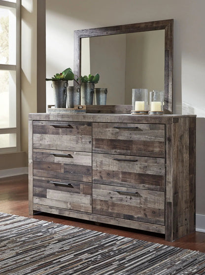 Derekson Panel Bedroom Set with Butcher Block