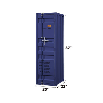 Cargo Wardrobe blue steel by HouseOfZazla, triple wardrobe on Tampa Home & Garden Store
