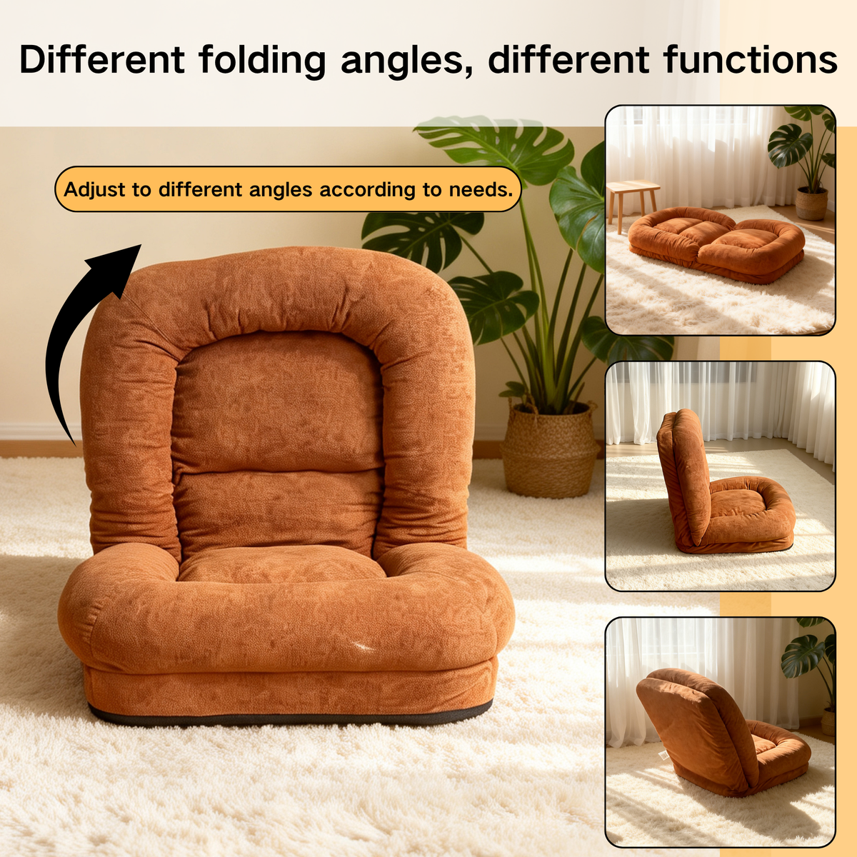 Soft Multi Segment Egg Tart and Lazy Sofa