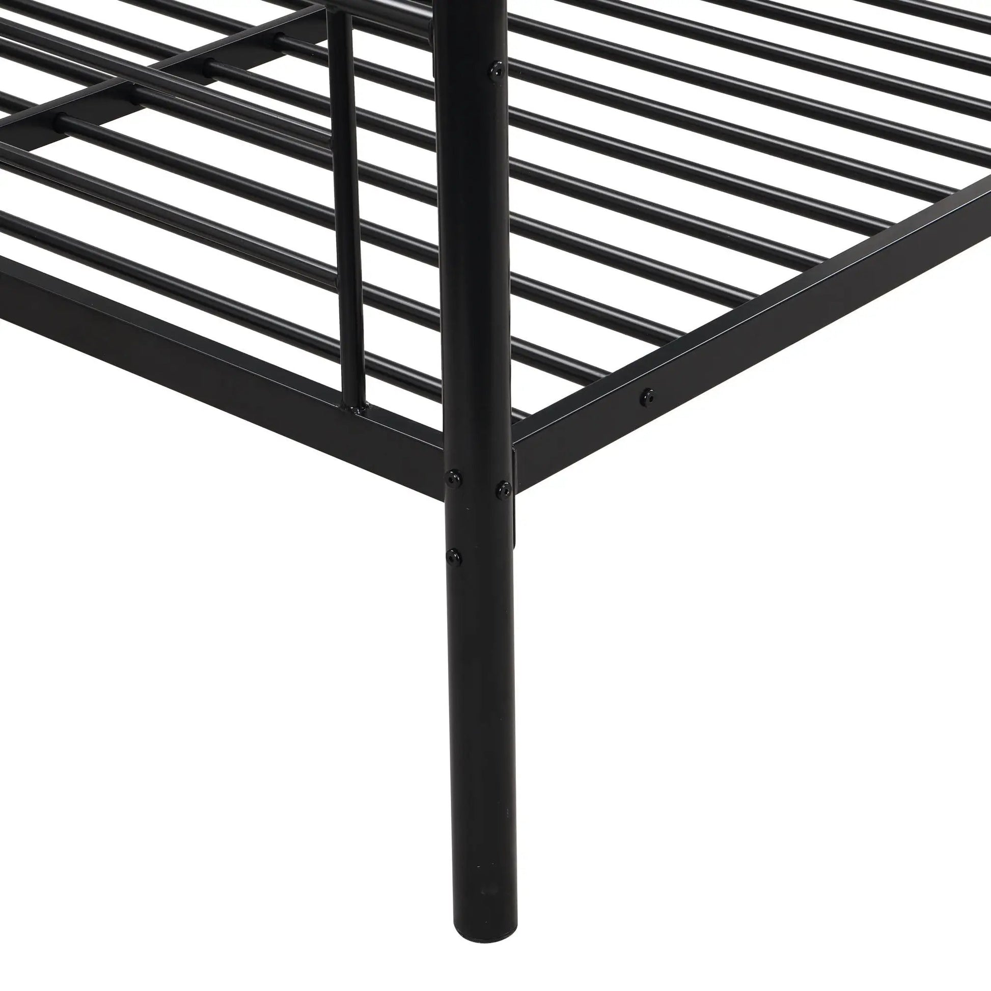 Modern metal bunk bed frame in black by Unique Piece Furniture on Tampa Home & Garden Store
