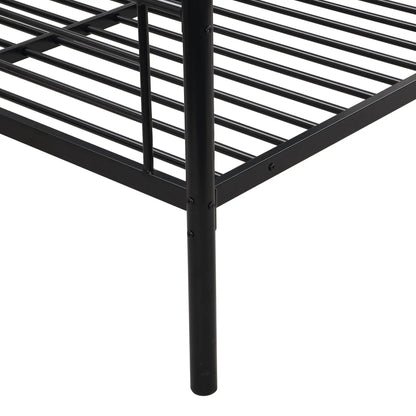 Modern metal bunk bed frame in black by Unique Piece Furniture on Tampa Home & Garden Store