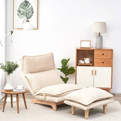 Single Lazy Sofa Chair Leisure Foldable Recliner