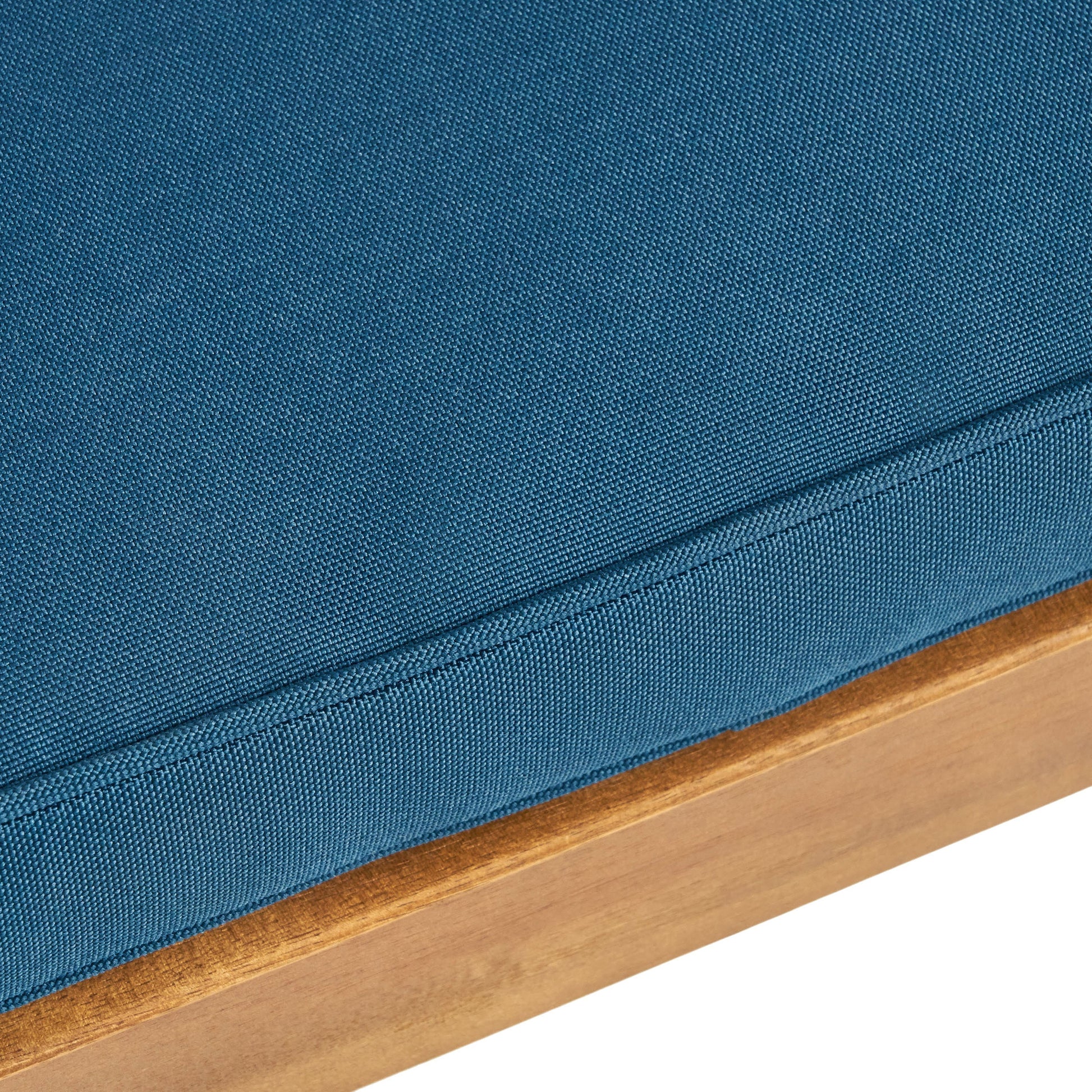 Perla dining chair cushions, blue woven outdoor fabric, 2pc set by HouseOfZazla on Tampa Home & Garden Store