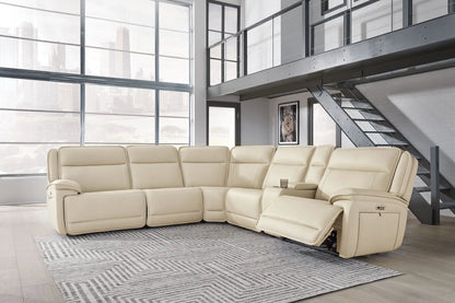 Double Deal and Reclining Sectional Sofa