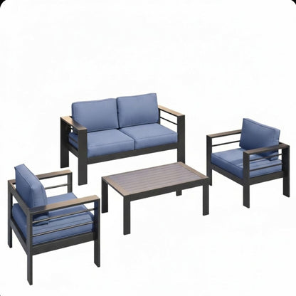 Heavy Duty Patio Set And The Thick Soft Cushions