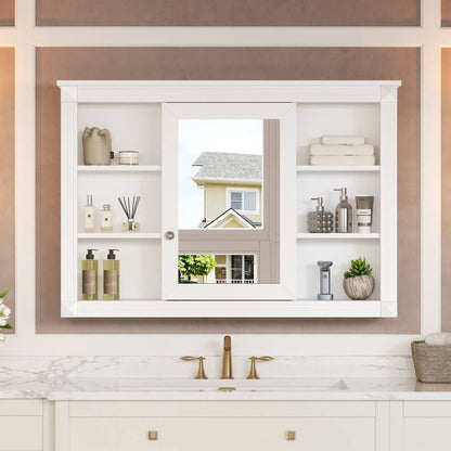 Wall Mounted Medicine Cabinet With Mirror