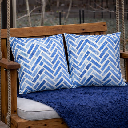 Set of two Waterproof Outdoor Throw Pillows
