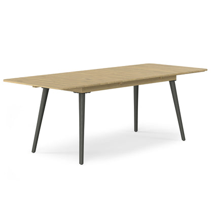 Beachside and Light Teak Extendable Table