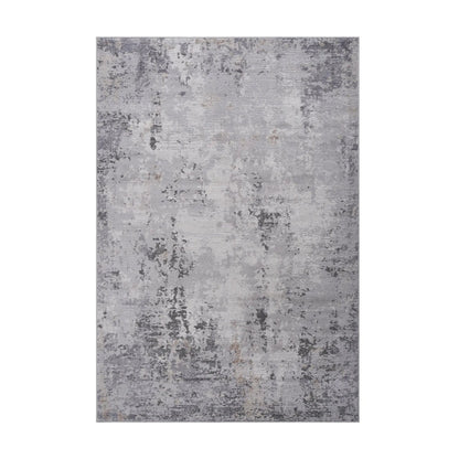 Marfi abstract rug gray-silver distressed pattern, area rug by Unique Piece Furniture on Tampa Home & Garden Store