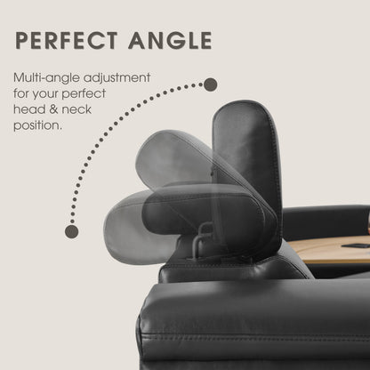 5 Seater L Shaped Recliner Sofa with Air Leather