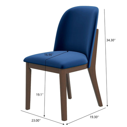 Kaitlyn Mid Century Dining Chairs Set of 2