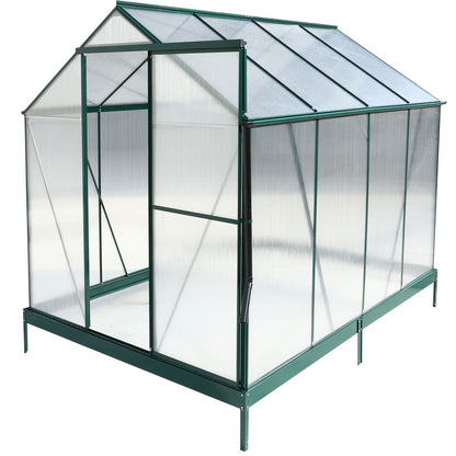 Heavy Duty Polycarbonate Greenhouse Kit and Door
