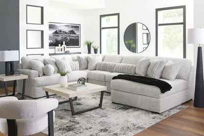 Cuddle Plush Sectional, Unique Piece Furniture, light gray boucle fabric, stationary sofa set on Tampa Home & Garden Store