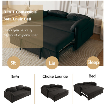 Dual Purpose Sofa and Retractable Queen Bed