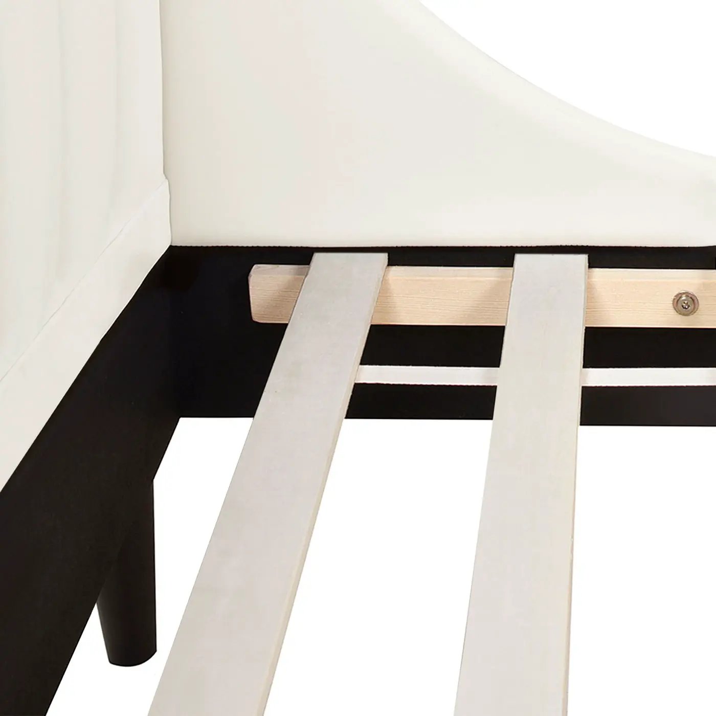 Aspen Vertical Tufted Headboard Platform Bed