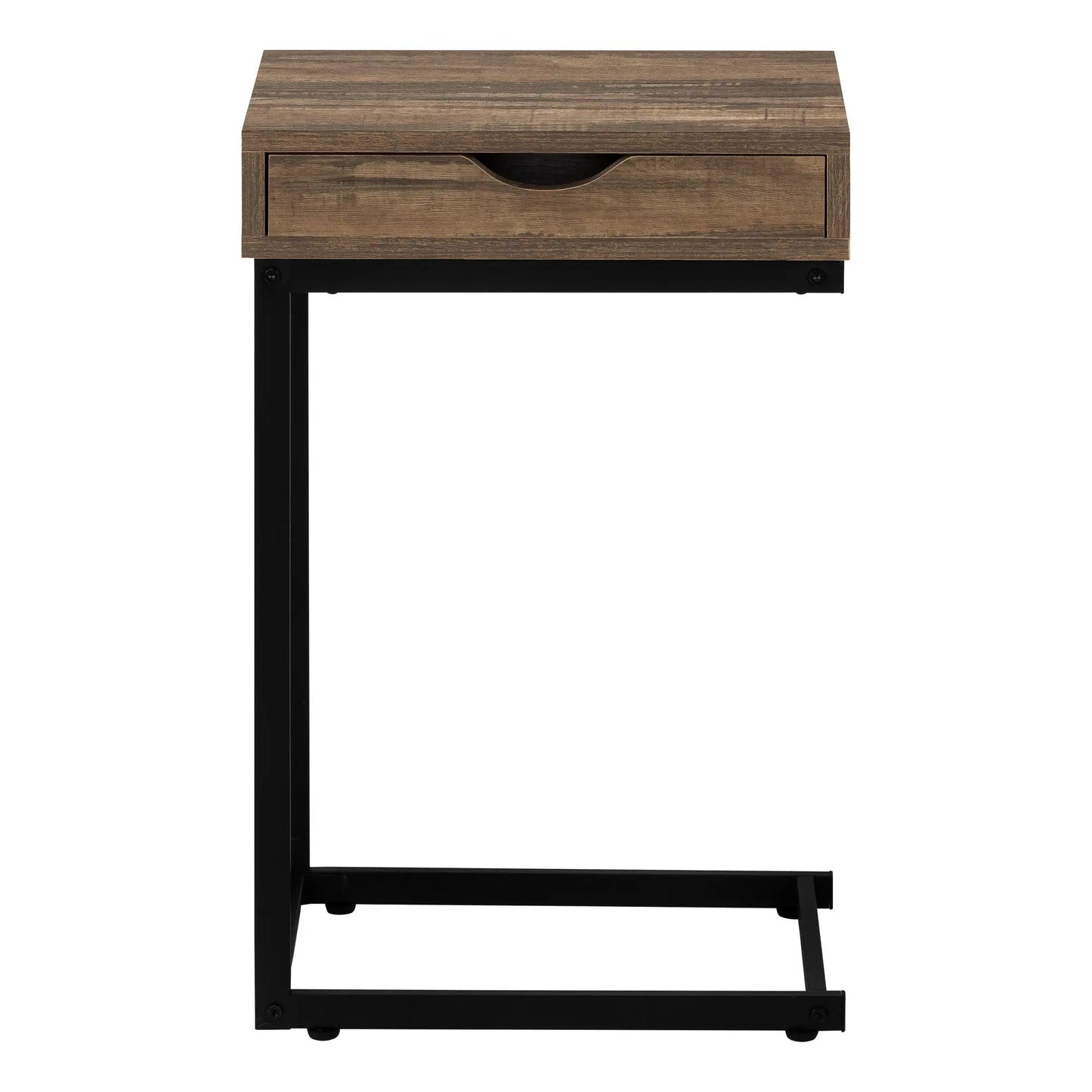 Accent Table C Shaped Contemporary Elegant Design