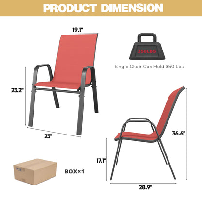 5 Piece Outdoor Dining Set With a Chair and Table