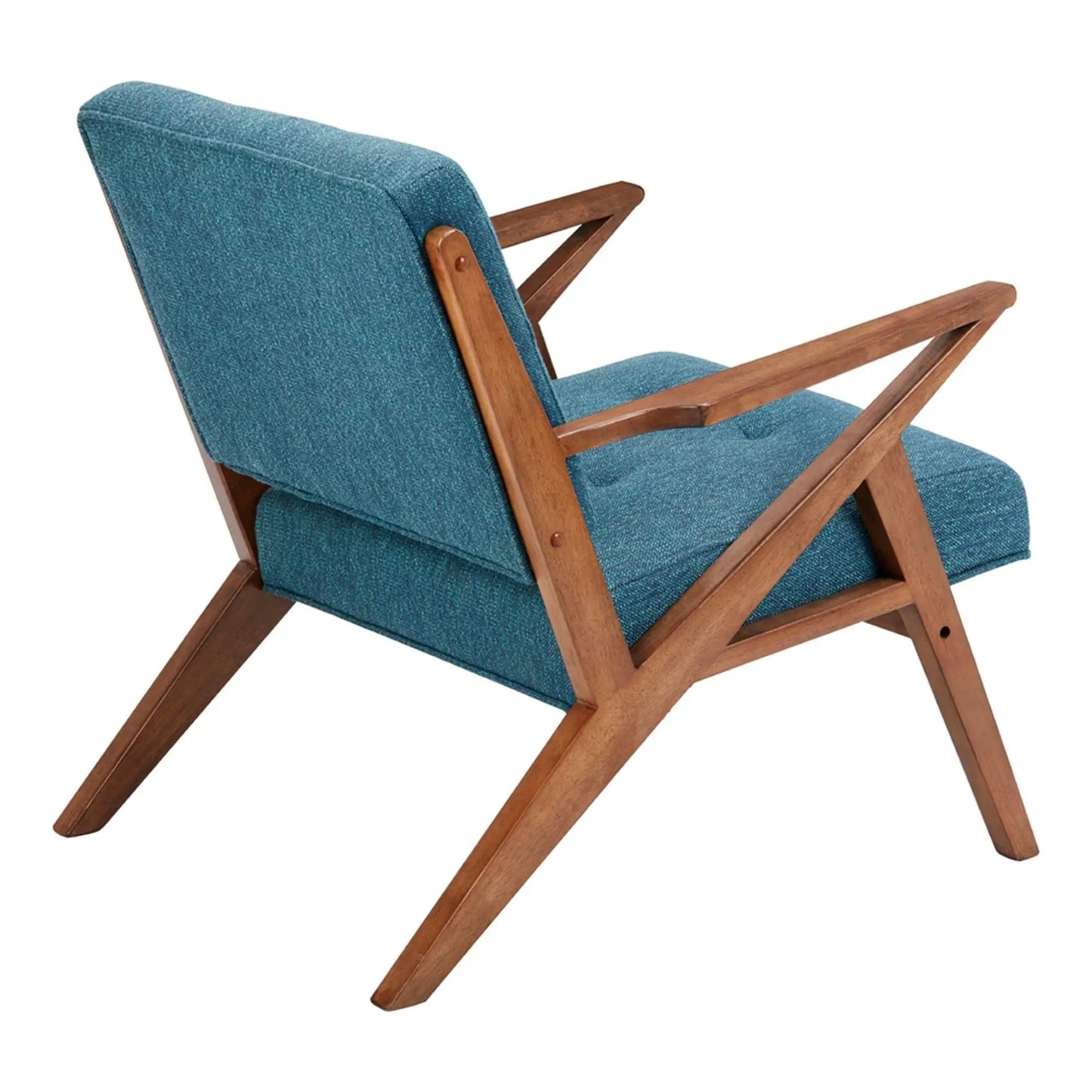 Lounge Chair Tufted Upholstery and Solid Frame